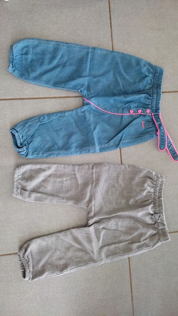 Lot de 2 pantalons Creeks T.24 M