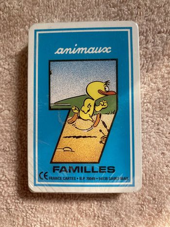 Jeu de 7 familles animaux