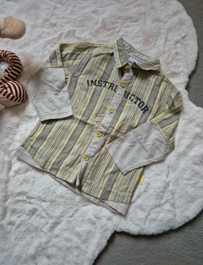 Chemise manches longues garçon 24 mois Mexx - photo numéro 2