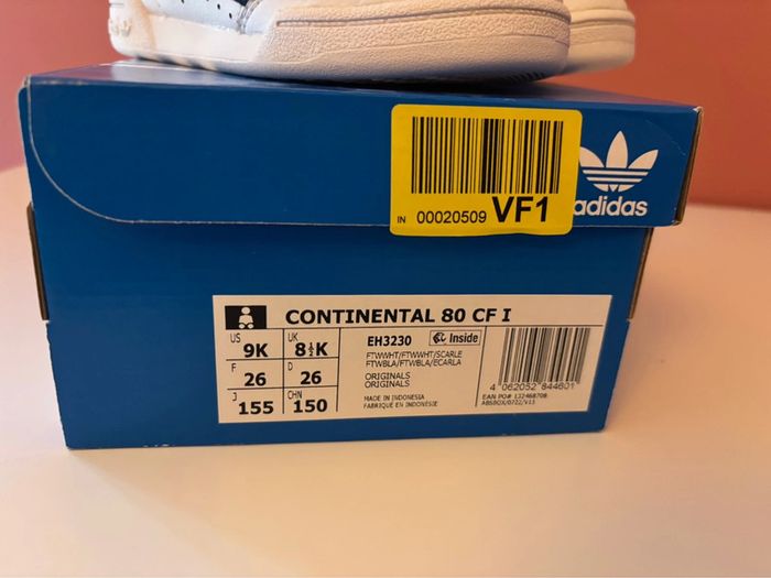Baskets adidas Continental 80 CF I 26 - photo numéro 2