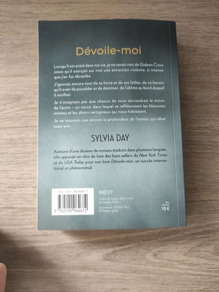 Livre sylvia day dévoile moi - photo numéro 2