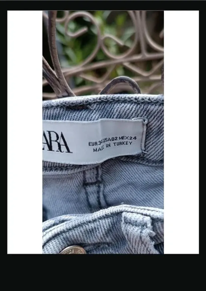 Jeans Zara taille 34 - photo numéro 2