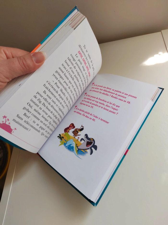 Bibliothèque rose Zig et Sharko C'est toi le héros - photo numéro 5