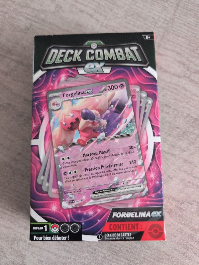 Deck combat pokémon neuf