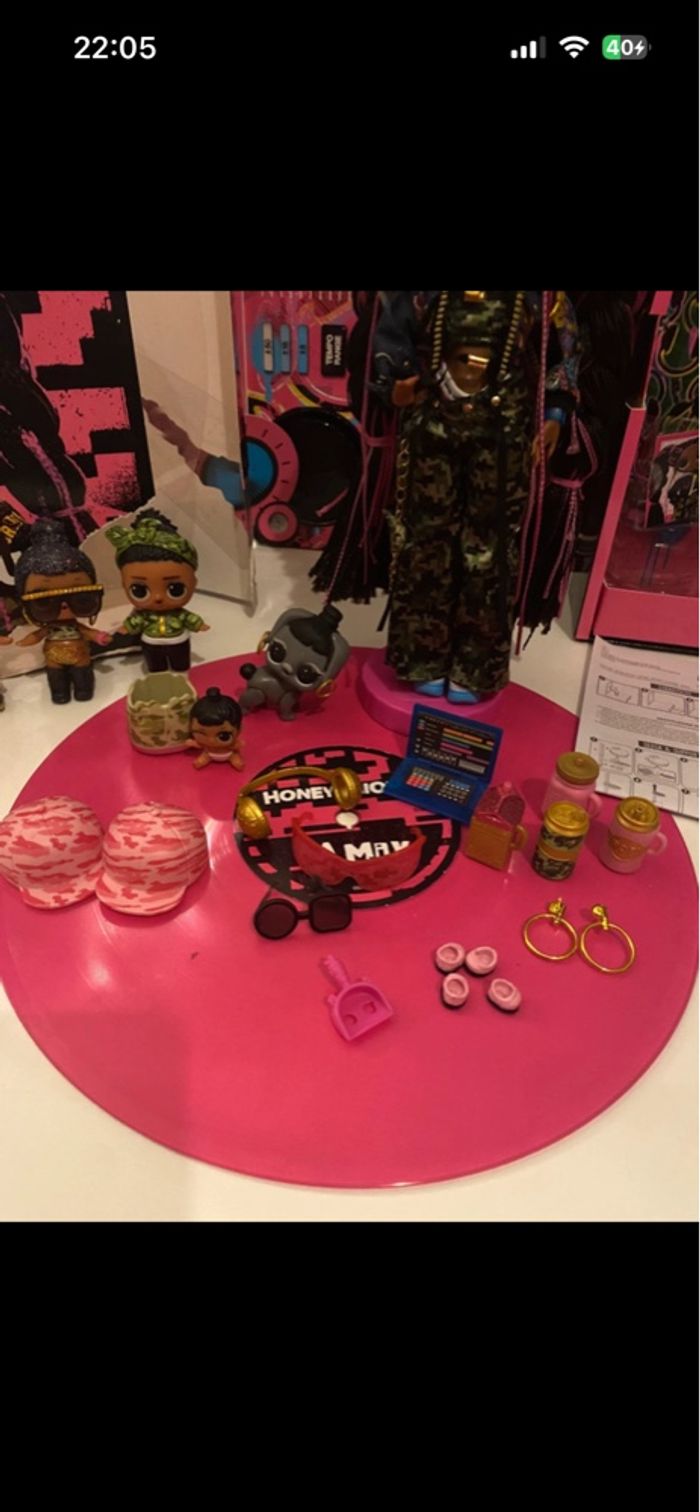 LOL OMG REMIX MUSIC HONEYLICIOUS  NEW2020/2021 + LOL OMG REMIX MUSIC HONEYLICIOUS FAMILY HONEY BUN BOI LIL PETS BBs RARA NUOVA - photo numéro 5