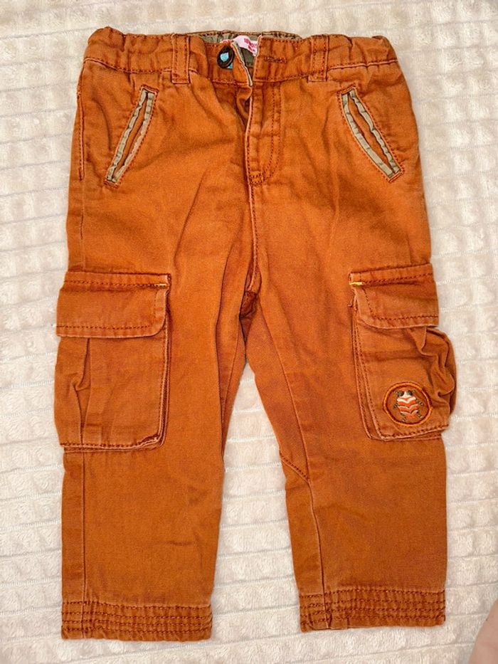 2 pantalon cargo 18 mois - photo numéro 3