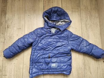 Doudoune à capuche bleu marine Obaïbi 3 ans