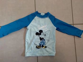 T-Shirt anti uv Disney 18mois
