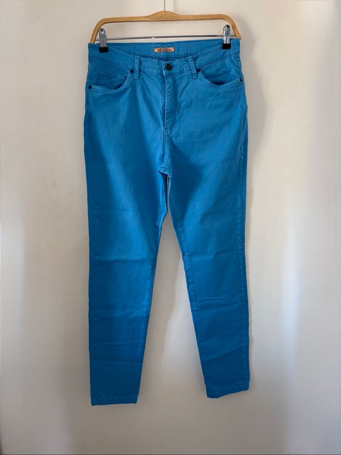 Jean bleu femme taille 44 LCDN en très bon état - photo numéro 5