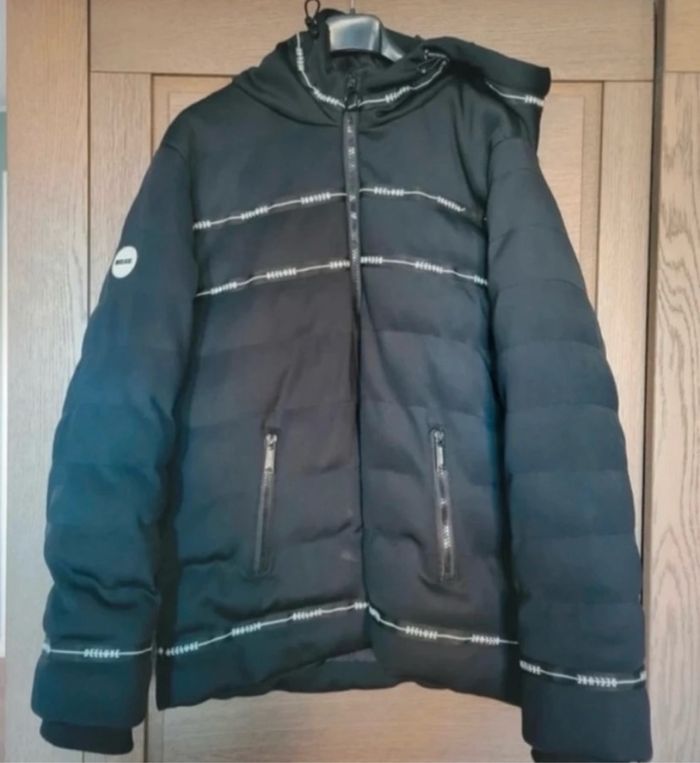 Doudoune noire garçon ado - photo numéro 7