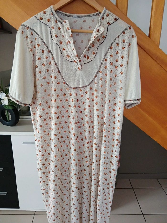 Longue Robe de nuit Taille L🌿💝 - photo numéro 4