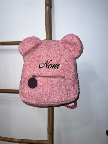 Sac à dos ourson personnalisé brodé 