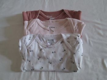 Lot 3 bodies ajourés manches longues