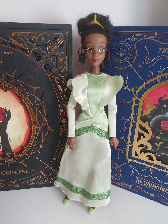 Poupée Tiana Robe Verte Restaurant de Tiana Playset Disney