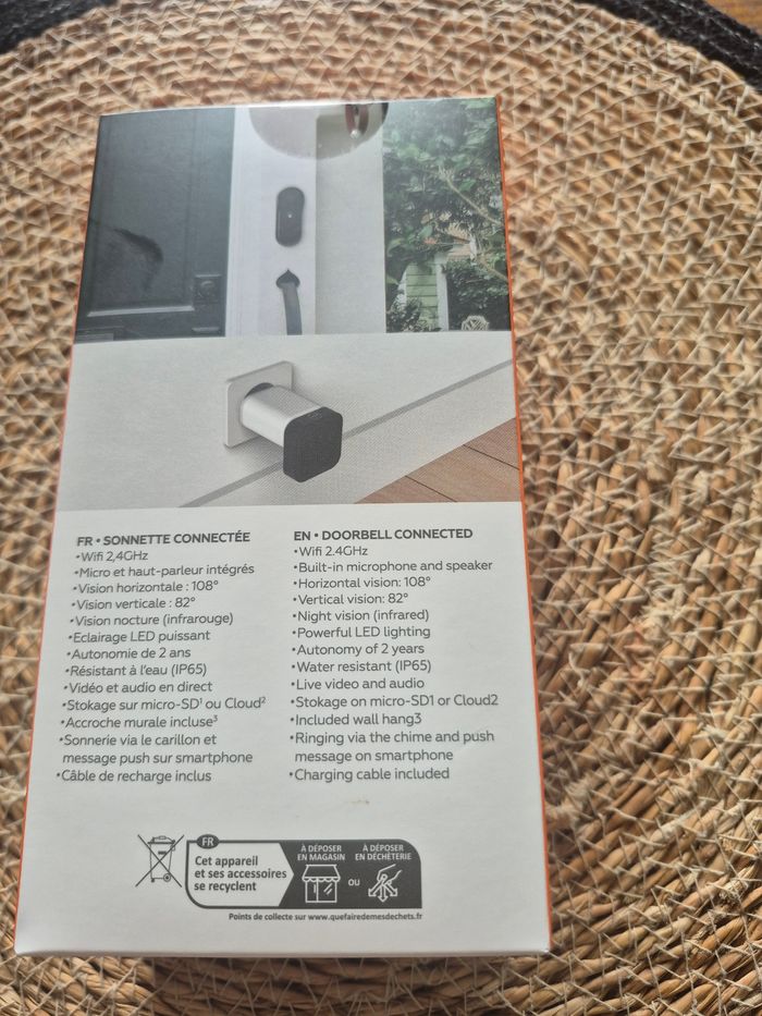 Sonnette connectée neuve - photo numéro 3