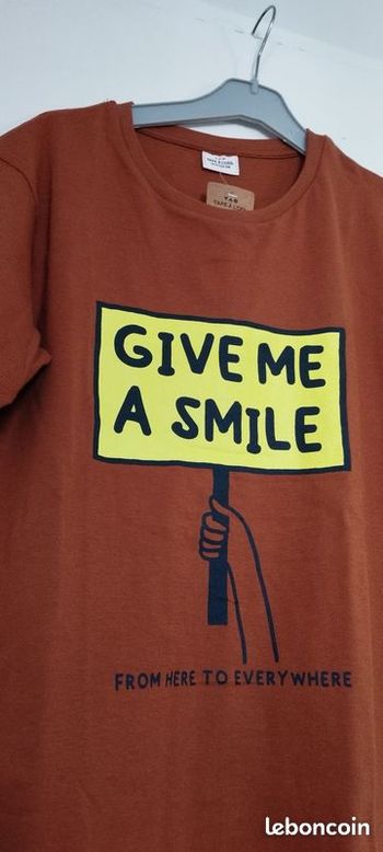 T-shirt Neuf Garçon 12ansTape A l'Œil