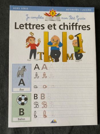 Dépliant Lettres et Chiffres