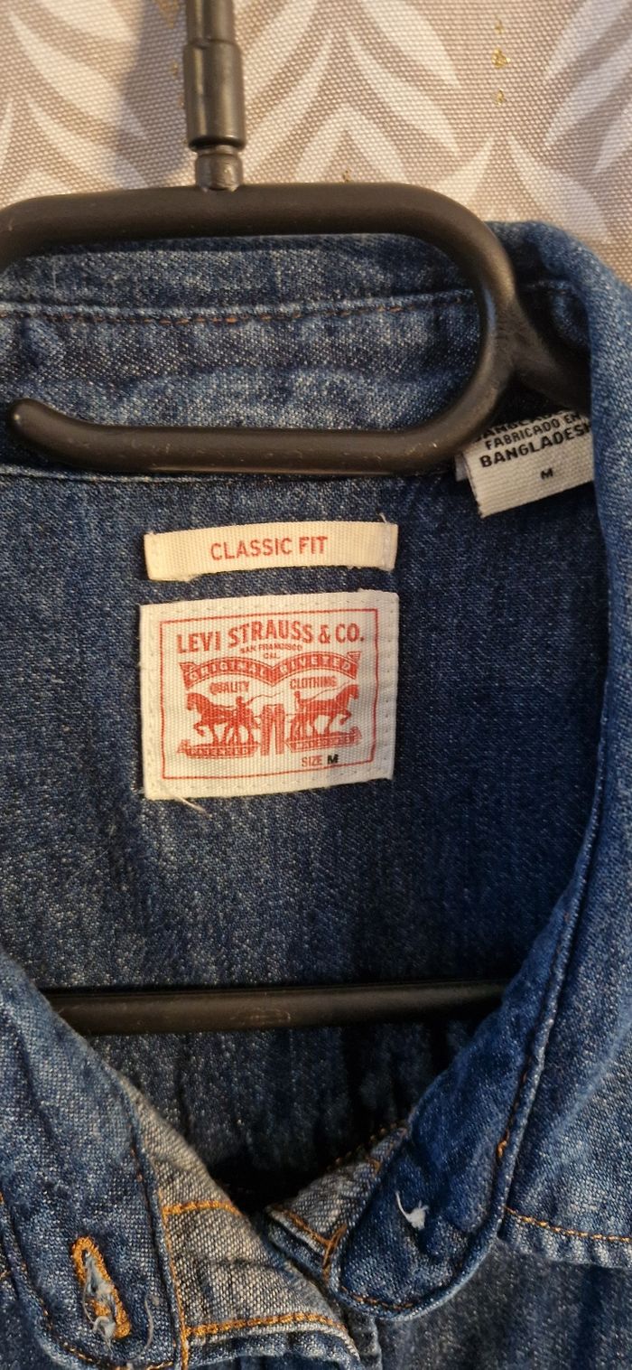 Chemise en jeans levis T M TBE - photo numéro 7