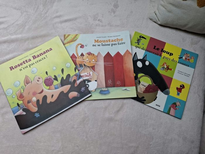 Lot de 3 Mes p'tis albums