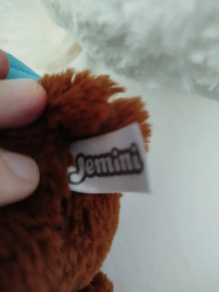 Peluche doudou Message - photo numéro 2