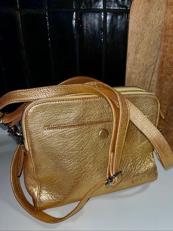 sac Léana doré - Léa Toni  - en cuir