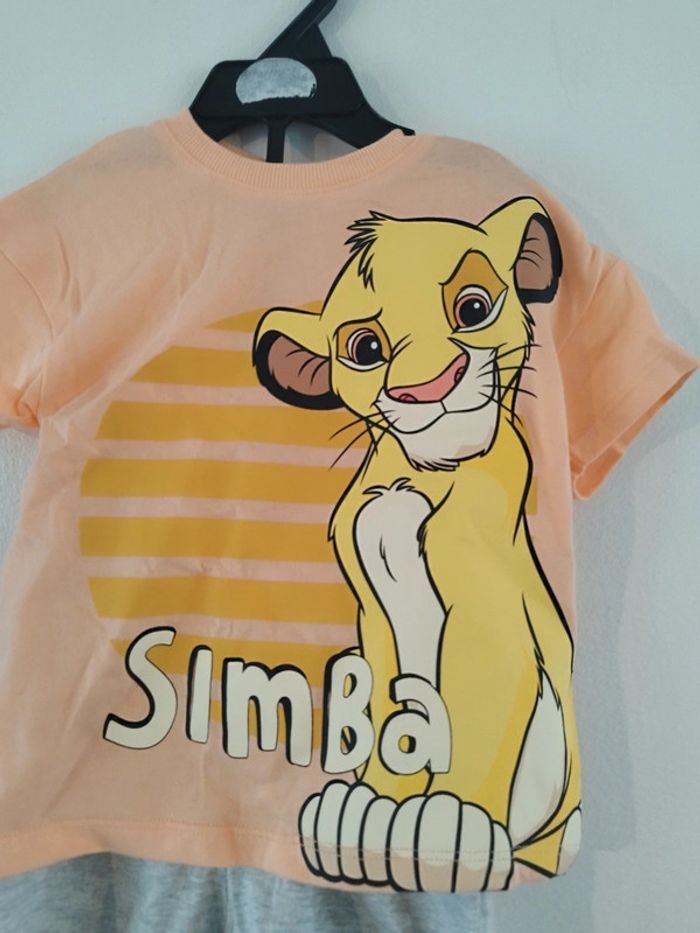 Pyjama short Simba bébé garçon 18 mois - photo numéro 3