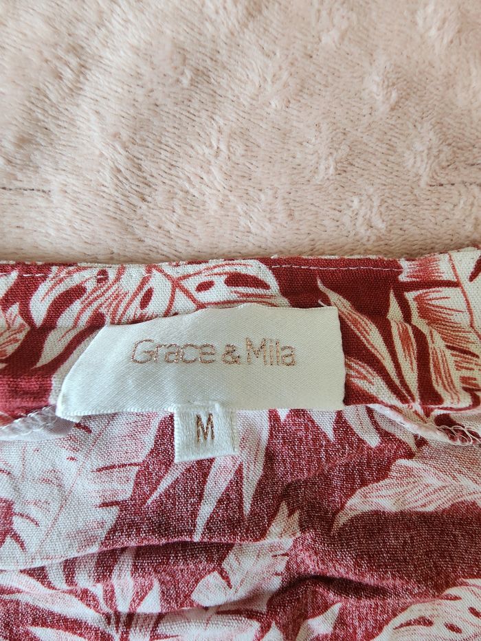 T-shirt manche courte taille M rouge et blanc - photo numéro 3