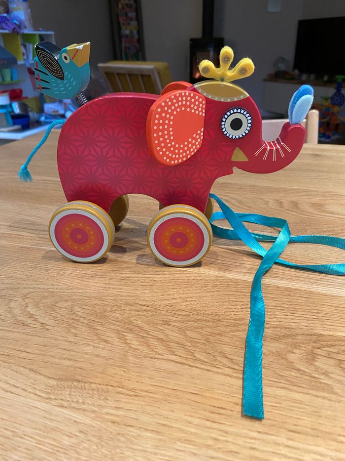 Éléphant à tirer