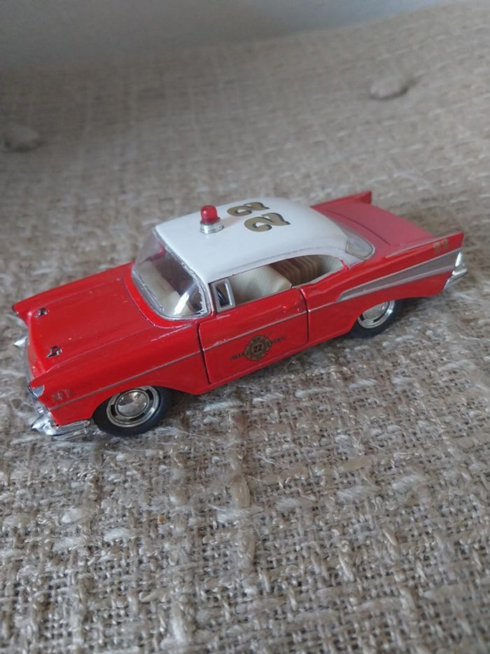 Chevrolet Bel Air Fire Chief 1957 Vintage 1/40 - photo numéro 5
