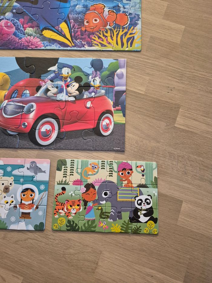 Lot de 4 puzzles 12 et 30 pièces - photo numéro 2