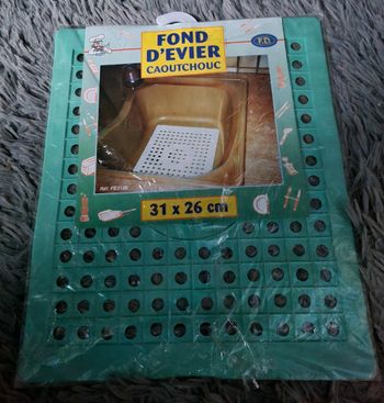 Tapis d'évier rectangulaire