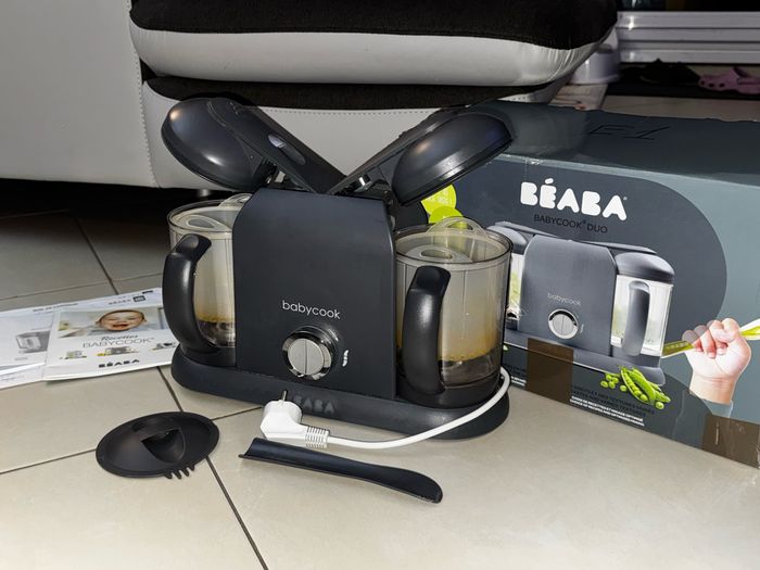 Babycook DUO Béaba – Gris – Excellent état – Très peu utilisé