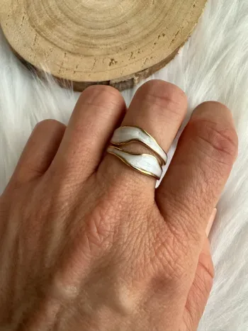 Bague or inox design