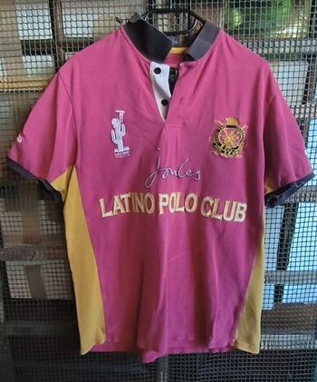 polo équitation rose latino polo club Joules