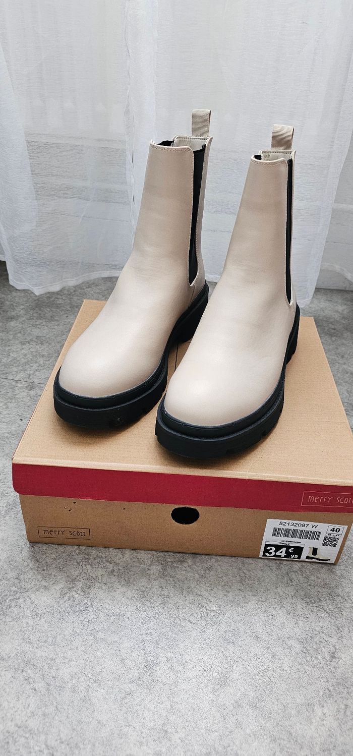 Bottine Chelsea femme 40 Neuf - photo numéro 3