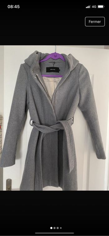 Manteau laine vero moda