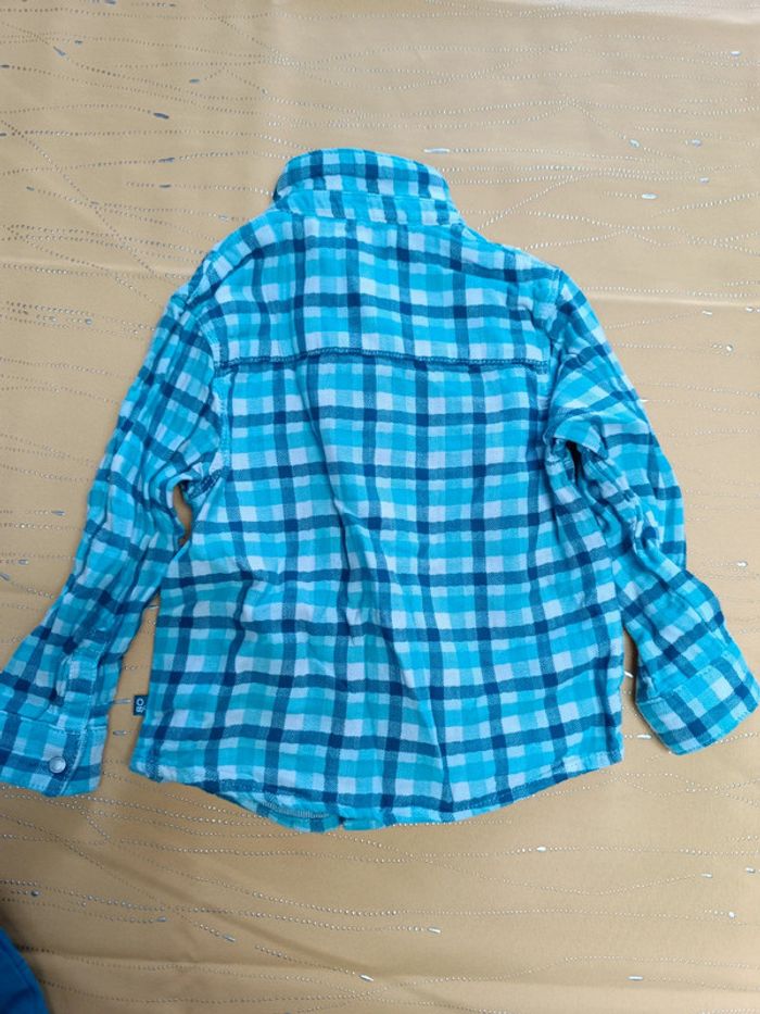 Ensemble pantalon doublé et chemise épaisse Obaïbi 23 mois 86 cm - photo numéro 9