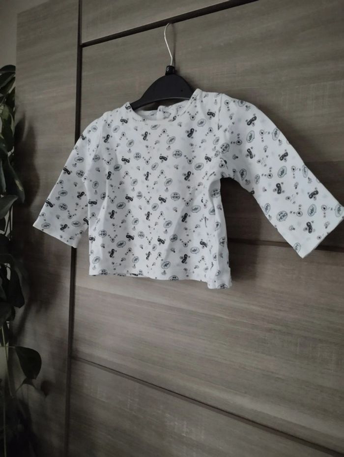 T-shirt manches longues 6mois