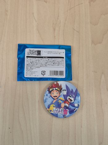 Badge Digimon Adventure exposition 