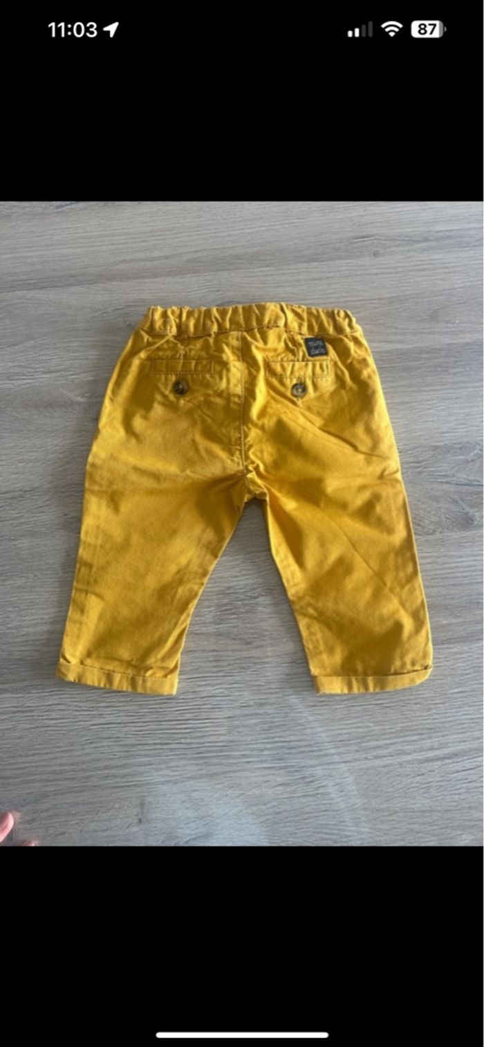 Pantalon moutarde - photo numéro 3