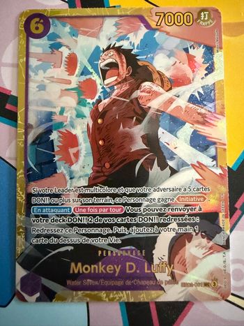 One Piece Monkey D. Luffy EB02-061 PRB02 FR NM