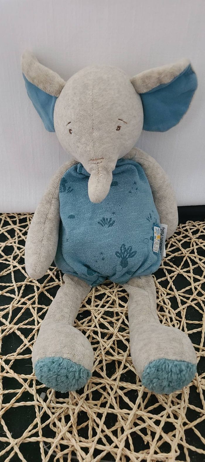 Poupée éléphant Bergamote "Sous mon Baobab" - Moulin Roty - photo numéro 3