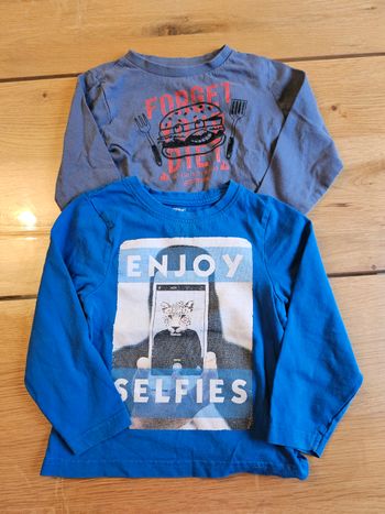 Lot Tshirt manches longues