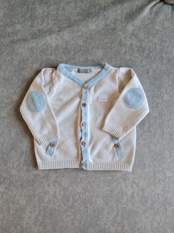 Lot de 2 gilet/pull taille 9 mois - photo numéro 5