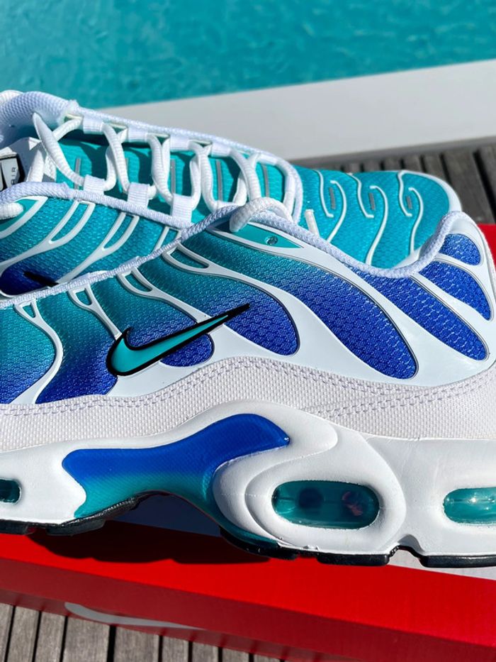 Nike air Max plus tn wave Aqua - photo numéro 5