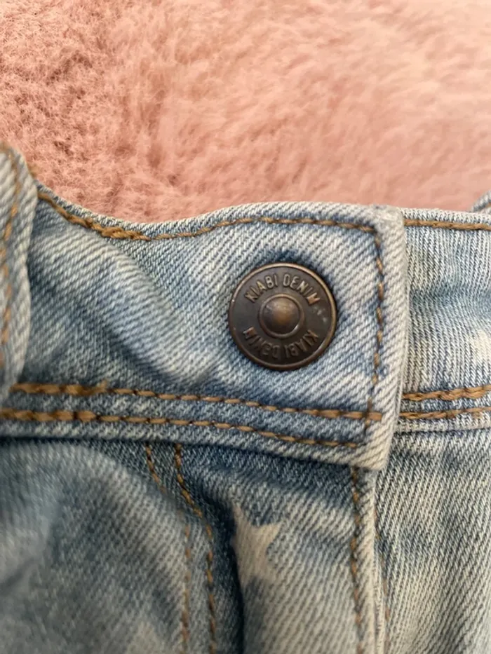 Short jean court taille modulable - photo numéro 3