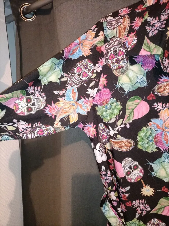 Robe chemise tête de mort - photo numéro 4