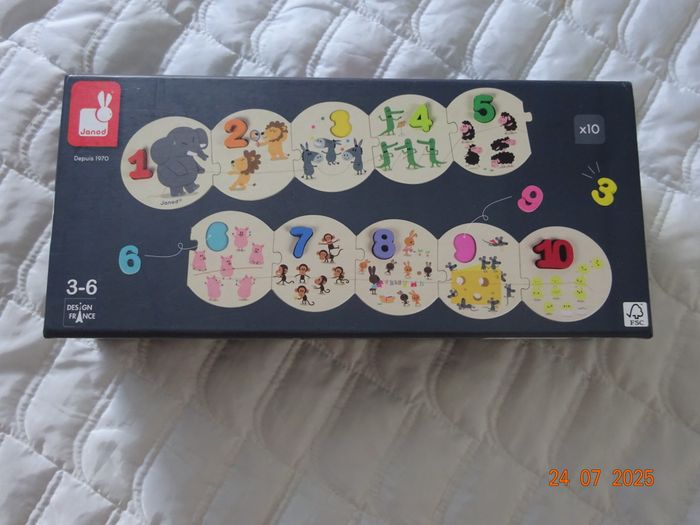 JANOD Puzzle " j'apprends à compter"