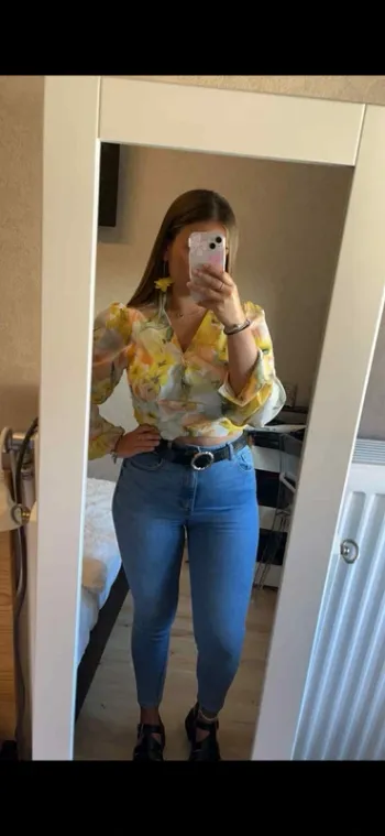 Blouse jaune