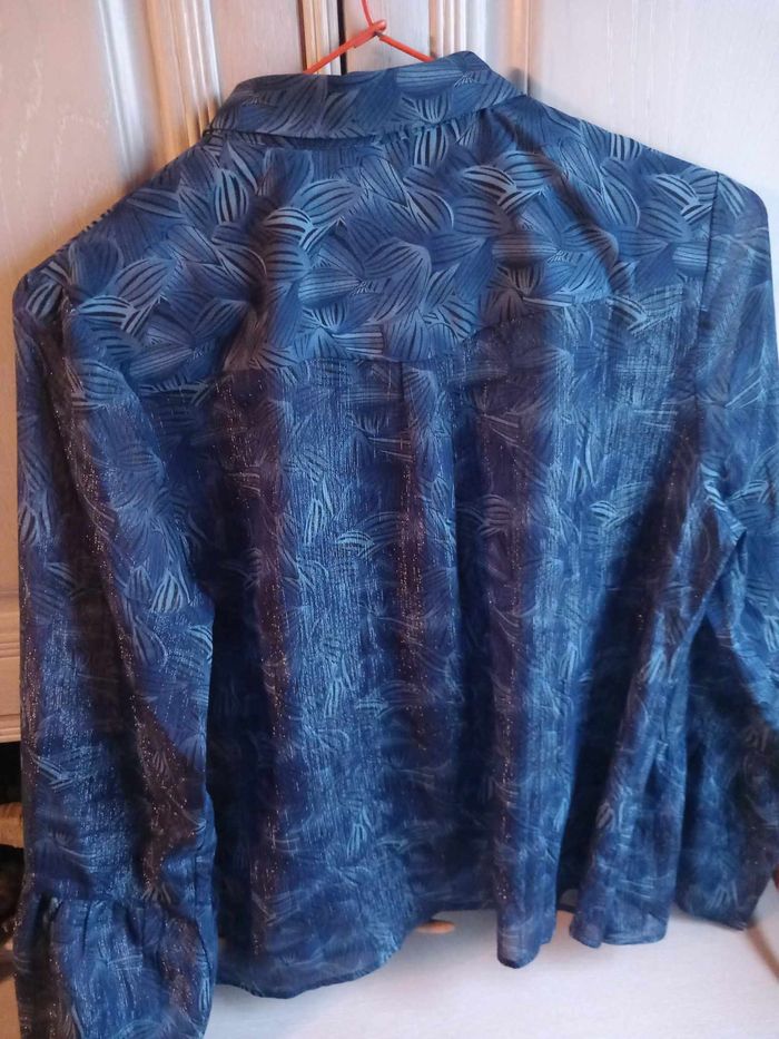 Chemisier avec manches bouffantes taille L - photo numéro 6